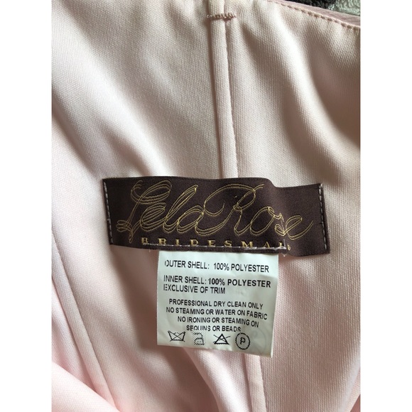 Blush pink sweetheart goddess gown - Picture 7 of 8